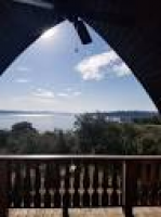 Lake View from second floor balcony of Cabin - Picture of Canyon ...