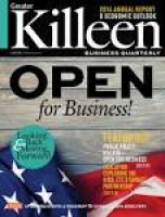 2014 Annual Report & Economic Outlook by Greater Killeen Chamber ...