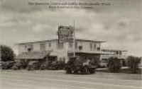 1950 Laredo, TX -- Linen Roadside Pan American Courts - Old Cars ...