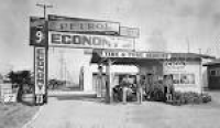 1920s Ecomomy gas station Vermont Ave. Los Angeles | Old Gas ...
