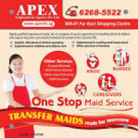 APEX Employment Agency - Maid Transfers Available Now - Singapore ...