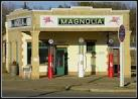 Magnolia Gasoline Station | Shamrock texas, Route 66 and Texas