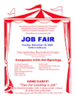 Job Fair on Tuesday, Sept. 16 at City Recreation Center ...
