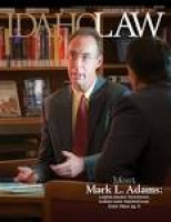Idaho Law | College of Law - University of Idaho by The University ...