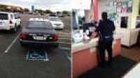 Salinas police car parked in handicapped spot irks some - SFGate