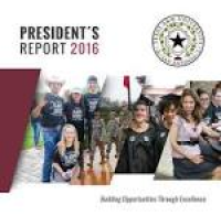 2016 President's Report by Texas A&M University-San Antonio - issuu
