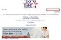 TexStar Bank Internet Online Banking Sign-In/Login | Banking Online