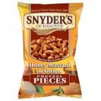 Snyder's Honey & Mustard Onion Pretzel Pieces 125g - American Fizz