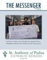 The Messenger - January 20, 2017 by St. Anthony of Padua Catholic ...
