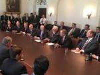Donald Trump meets 30 men to discuss future of maternity care ...