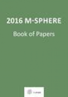 2016 M-Sphere Book of Papers by Tihomir Vranesevic - issuu