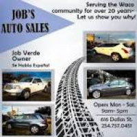 Job's Auto Sales - Car Dealership - Waco, Texas | Facebook - 11 ...