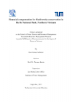 PDF | Financial compensation for biodiversity conservation in Ba ...