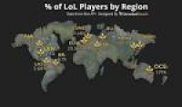 How Many League Of Legends Players are on Each Server?