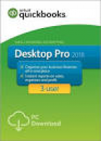 Download Intuit QuickBooks Desktop Pro 2018 3 User : Software | Dell