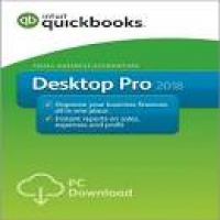 Download Intuit QuickBooks Desktop Pro 2018 : Software | Dell