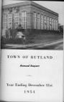 Town Report Covers – Town of Rutland, Vermont