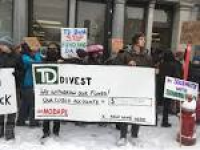 Dakota Access Pipeline Opponents March on TD Bank in Montpelier ...