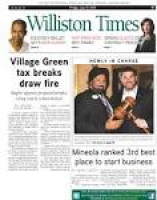 Williston Times 7.17.15 by The Island Now - issuu