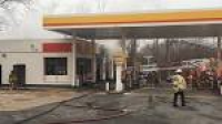 Gas station building catches fire in Alexandria, Va. | WJLA
