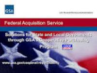 Federal Acquisition Service U.S. General Services Administration 1 ...