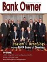 Bank Owner 2nd Quarter 2016 by Tom Bengtson - issuu