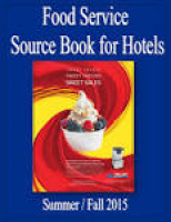 Food Service Source Book for Hotels by Federal Buyers Guide, inc ...