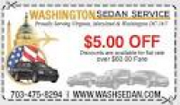 Washington Sedan Service - Dulles Transpotation DC