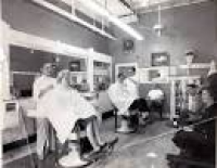1950's barber shop | Barber Shop, Welch, WV, 1950s | Beauty Shops ...