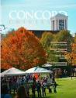 Concord University Alumni Magazine (Fall 2011) by Concord ...