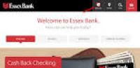 Essex Bank Online Banking Login - 🌎 CC Bank