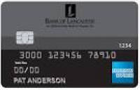 Personal VISA Cards - Bank of Lancaster