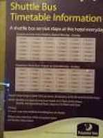 Bus times to/from Premier Inn Dublin Airport Hotel. - Picture of ...