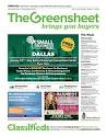 The Greensheet Dallas Arlington Grand Prairie by The Greensheet ...
