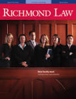 Richmond Law Magazine by UR Scholarship Repository - issuu