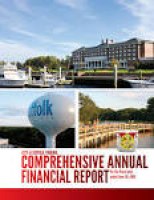 2016 Comprehensive Annual Financial Report by City of Suffolk ...