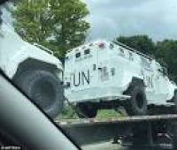 Virginia motorists spot white UN 'combat vehicles' on the ...