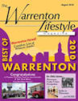 Warrenton Lifestyle Magazine August 2010 by Piedmont Publishing ...