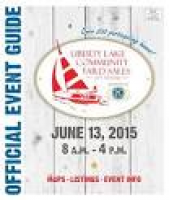 2015 Liberty Lake Community Yard Sales Official Event Guide by The ...