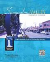 SVR Special Pages - Snoqualmie Valley Chamber Directory by Sound ...