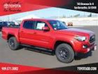 New 2018 Toyota Tacoma SR5 - San Bernardino CA - Toyota of San ...