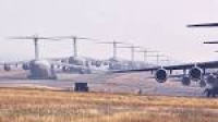 Military Aircraft Mass Takeoff From McChord Air Force Base - YouTube