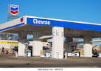 Chevron Gas Station In America Stock Photos & Chevron Gas Station ...