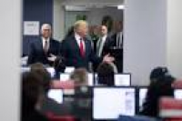 President Trump Visits Federal Emergency Management Agency ...