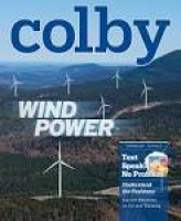 Colby Magazine vol. 98, no. 4 by Colby College Libraries - issuu