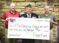 Royal Bank supports Elroy American Legion | Community | wiscnews.com