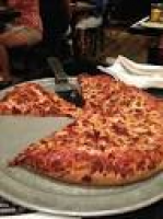 Our hot and delicious pizza! - Picture of Glass Nickel Pizza Co ...