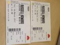 2 x russell howard tickets march 2017 | in Worthing, West Sussex ...