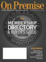 On Premise Membership Directory & Buyers Guide 2018 by Nei-Turner ...