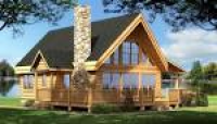 Log cabin house plans | Rockbridge - Log Home / Cabin Plans back ...